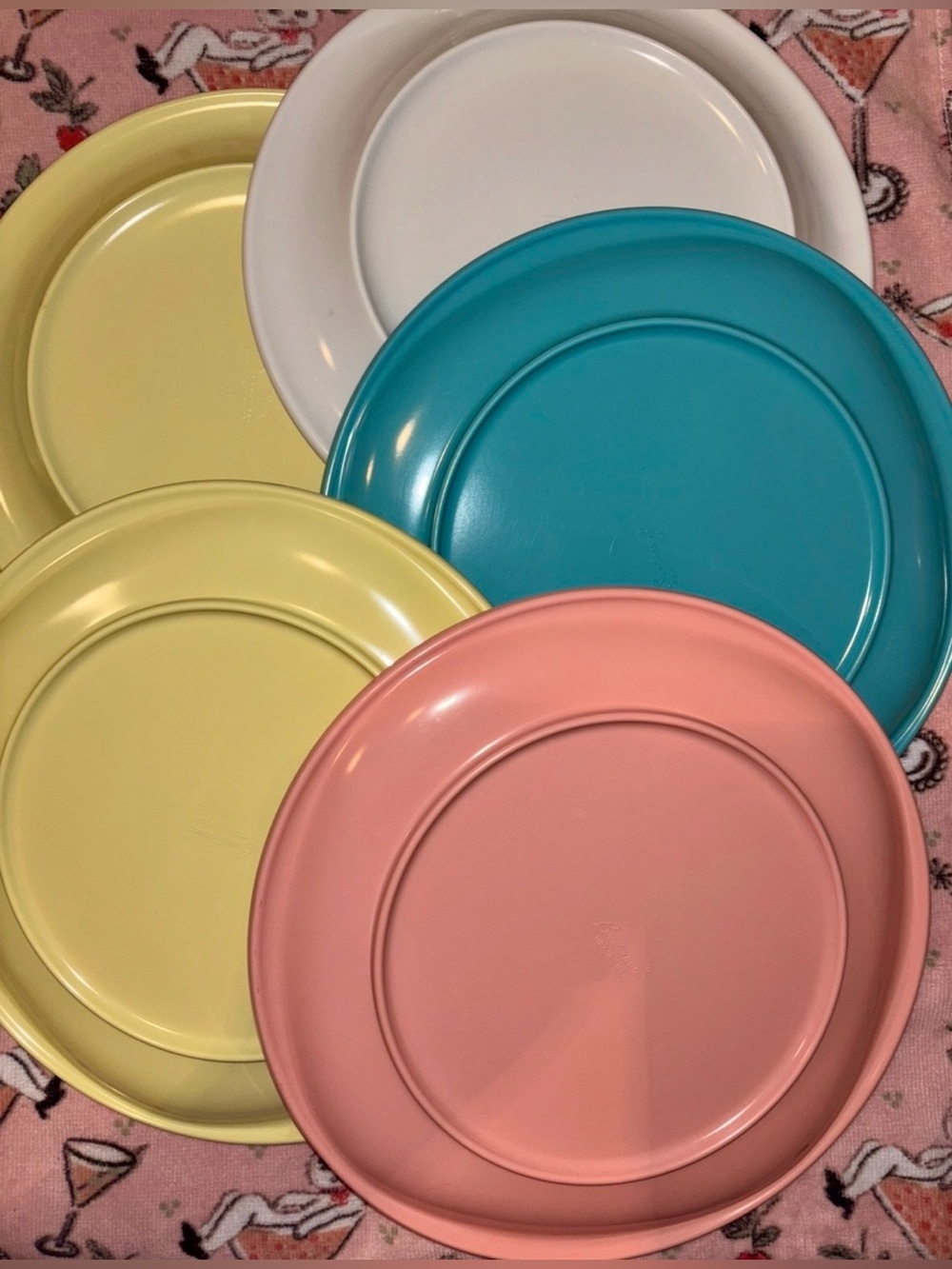 Vintage Boonton Ware Dinner Plates